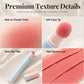👄Soft Matte Finish Lipstick with Puff Applicator