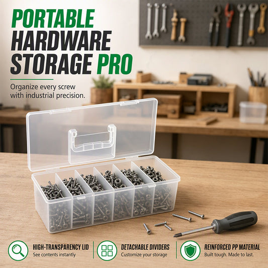 🔧 📦 Portable Parts Organizer – Compact, durable & easy sorting ✨