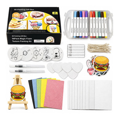 Puffy Foam Painting Kit for Kids
