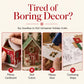 🎄✨ DIY 3D Pearl Christmas Art Kit – Handmade Festive Decoration with 6 Holiday Designs