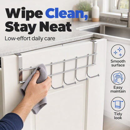 Heavy Duty Over Door Hook Rack