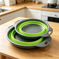 Collapsible Kitchen Colander Space Saving Vegetable Fruit Drain Basket
