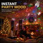 Colorful Rotating Christmas Atmosphere Projector