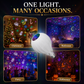 Colorful Rotating Christmas Atmosphere Projector