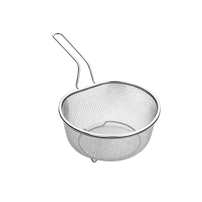 🔪 50% OFF NOW! 🍳 Stainless Steel Sieve with Handle – Fine mesh, durable & easy-grip – Perfect for straining pasta, fruits & veggies 💧