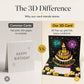 Birthday Cards With Fireworks & Pop Up Cake & Blow-able Music