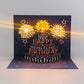 Birthday Cards With Fireworks & Pop Up Cake & Blow-able Music