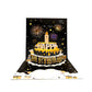 Birthday Cards With Fireworks & Pop Up Cake & Blow-able Music