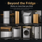 🔥 HOT SALE 50% OFF 🏠Self-Adhesive Brushed Metal Refrigerator Sticker