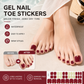 Semi-Cured Gel Toenail Stickers