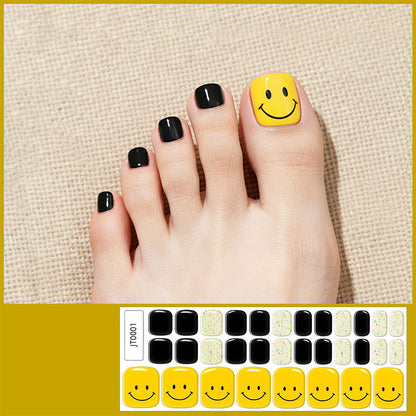 Semi-Cured Gel Toenail Stickers
