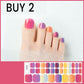 Semi-Cured Gel Toenail Stickers