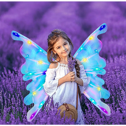 Kids' Glowing Electric Fairy Wings