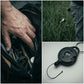 Heavy-Duty Retractable Keychain with Bottle Opener