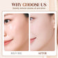 Face Oil Blotting Sheets with Mirror and Puff