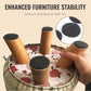 Cuttable Self-Adhesive Furniture Floor Protector Pads