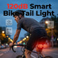 Bicycle Rear Light with Horn Alert