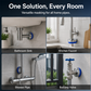 Magnetic Split Faucet Decorative Cover