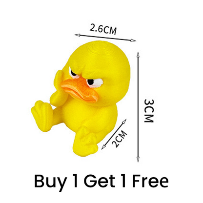 🔥2026 Hot Sale 50% OFF✨⚡ 50K+ SOLD! 🎁3D Printed Angry Yellow Duck Desk Toy