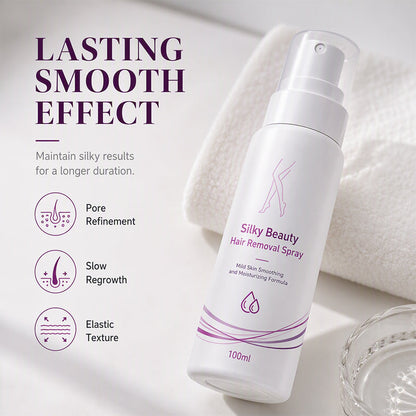 Painless Hair Removal Spray for Smooth Silky Skin
