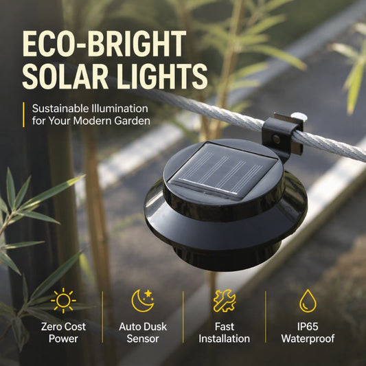 ⏳Time-Limited Special⏰☀️💡 50% OFF TODAY! Solar Outdoor Accent Light – no wiring, no electricity bills. 3 LEDs auto-light up gutters, fences & walls at night. Simple, safe, solar! 🏡✅