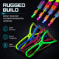 LED Slingshot Helicopters Flying Toy