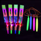 LED Slingshot Helicopters Flying Toy
