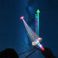 LED Slingshot Helicopters Flying Toy