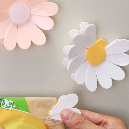 Magnetic Daisy Blossom Sealing Clip Set