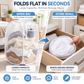 Large Capacity Foldable Mesh Laundry Hamper