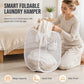 Large Capacity Foldable Mesh Laundry Hamper
