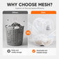Large Capacity Foldable Mesh Laundry Hamper