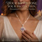☘️ Celtic Knot Birthstone Necklace – Elegant & Adjustable for Everyday & Special Occasions