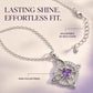 ☘️ Celtic Knot Birthstone Necklace – Elegant & Adjustable for Everyday & Special Occasions