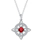 ☘️ Celtic Knot Birthstone Necklace – Elegant & Adjustable for Everyday & Special Occasions