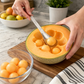 Stainless Steel Hammered Dessert Spoon