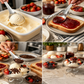 Stainless Steel Hammered Dessert Spoon
