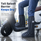 Waterproof High-Top Silicone Rain Shoe Covers