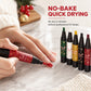 6-Color Christmas Nail Polish Pen Set