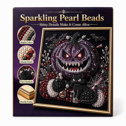 Halloween 3D Pearl Gothic Art Kit