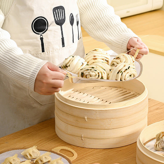 ⏰Cute Silicone Non-stick Steamer Mat