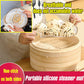 ⏰Cute Silicone Non-stick Steamer Mat
