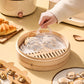 ⏰Cute Silicone Non-stick Steamer Mat