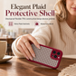 Gingham TPU Phone Case with Camera Lens Protection