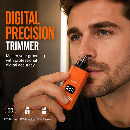 Electric Nose Hair Trimmer with LED Display
