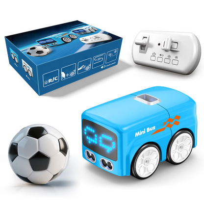 Intelligent Remote Control Mini Bus with LED Expressions