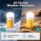 Portable Saltwater-Powered LED Emergency Camping Lantern