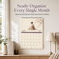 🌸2027 Wall Calendar with Thick Paper