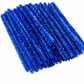 100-Piece Glitter Chenille Stems for DIY Crafts