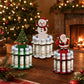 Christmas Wooden Money Holder Decoration